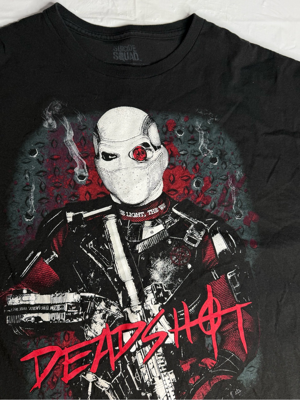 Suicide Squad Deadshot Graphic T Shirt Mens Xl Dc Comics Black Tee